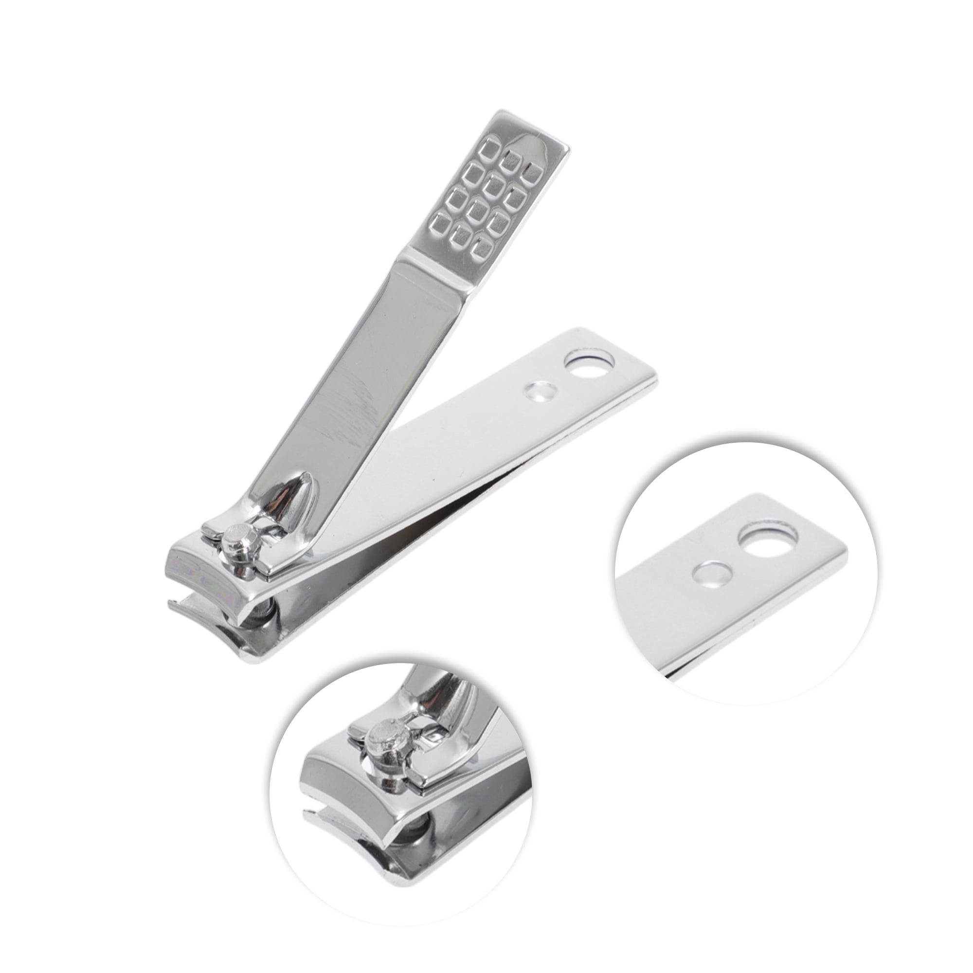 Unique Bargains 6pcs Nail Clippers Set for Toenails and Fingernails 2.36"