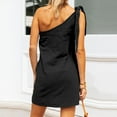 thumbnail image 5 of absuyy Women Dresses Sling Solid Sexy Fashion Dresses Sleeveless Fashion Dresses Black Trendy Skirt Size M, 5 of 9