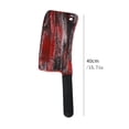 thumbnail image 3 of NovaStitch Halloween Plastic Toy kitchen Knife Prop for Cosplay Party Stage Performance Halloween Decorations Costume Accessory kitchen Knife for Cosplay Prop, 3 of 3