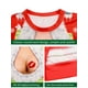 thumbnail image 4 of Camisetas con estampado 3D de Navidad fea unisex Camisetas de manga larga con cuello redondo y gráficos divertidos XBTCLXEBCO Rojo, 4 of 6