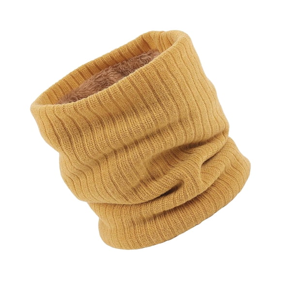 Calentador de cuello perfecl Bufanda suave a prueba de viento Caqui