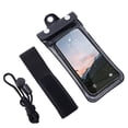 thumbnail image 2 of Xihbxyly Bolsa Impermeable para Teléfono, Protección Ipx8, Diseño Flotante, Brazalete y Cordón Ajustables, Ideal para Playa, Natación, Senderismo y Más, Ajuste Universal para Teléfonos de Hasta 6,5 P, 2 of 7