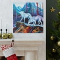 thumbnail image 6 of Wolf at Midnight Glow - Canvas, 6 of 10