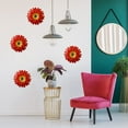 thumbnail image 5 of Homerr Metal Flower Wall Art Garden Wall Decor Handmade Multicolored Metal Sunflower Wall Decor Flower Art for Garden Home Outdoor Hanging Decoration, 5 of 7