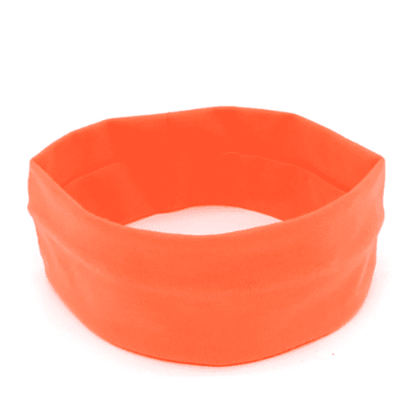 BESTSKY Bandana,Versatile All Activities Womens Headbands,Quick-Dry and Sweat Absorbent Bandanas Bulk,Orange