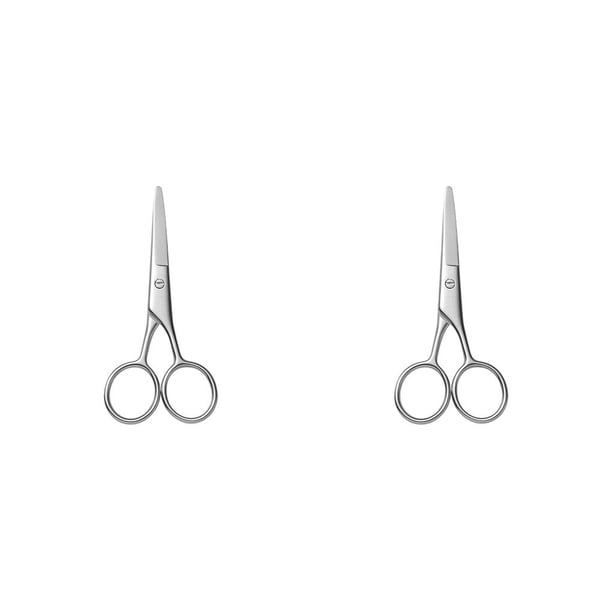 Seitruly Tijeras para bigote resistentes al desgaste, mano de obra fina, mango de diseño ergonómico, cortadora de belleza distintiva para Type1 NO1