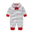 thumbnail image 1 of Gibobby Mameluco niña Mono de manga larga con para bebés recién nacidos, mono para bodas y banquetes, ropa(E, 6-9 Meses), 1 of 5