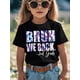 thumbnail image 1 of 2nd Grade "Bruh We Back" Humorous Graphic T-Shirt for Kids - Street Style Casual Round Neck Tee with Vibrant Print, Perfect for School or Casual attire, 2nd Grade Tshirt, 1 of 6