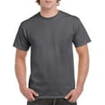 thumbnail image 3 of Gildan Heavy Cotton T-Shirt G5000, Dark Heather 10-Pack, Small, 3 of 4