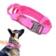 thumbnail image 1 of Collar táctico para perros Xqpetlihai, militar, ajustable, nailon, rosa, 1 of 7