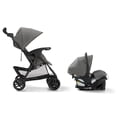 thumbnail image 4 of Graco Comfy Cruiser Travel System, Car Seat and Stroller Combo, Graystone, 4 of 4