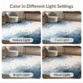 thumbnail image 7 of ODIKA 2'x3' Ultra-Soft Accent Mat, Livingroom Abstract Watercolor Splash Distressed Ombre Neutral None Washable, Bare feet friendly, Easy Care Indoor rug for Bedside, Footrest, 7 of 7