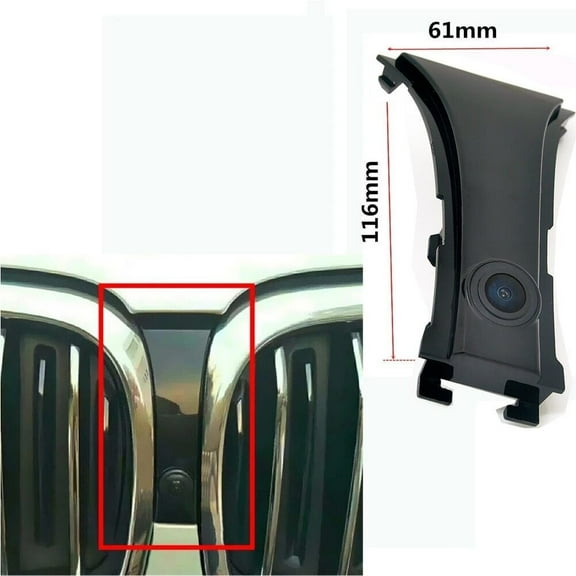 HD Car Front View Parking Night Vision Camera For BMW 5 Series G30 G31 2016-2020