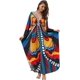 thumbnail image 1 of Traje de baño Cover-ups Tallas grandes Caftanes Playa Cover Up Maxi Vestido de playa Kaftan, 1 of 3