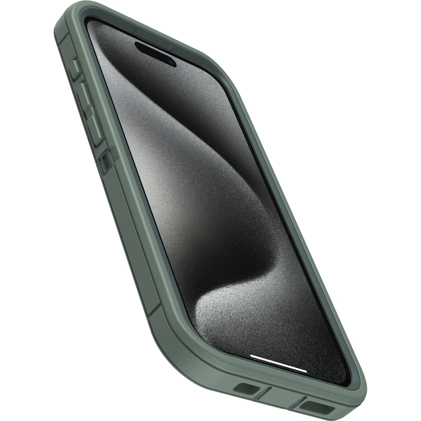 OtterBox Defender Series Pro Rugged Cell Phone Case for Apple iPhone 15 Pro, Forest Ranger