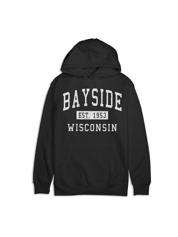 Bayside Wisconsin Classic Established Premium Cotton Hoodie