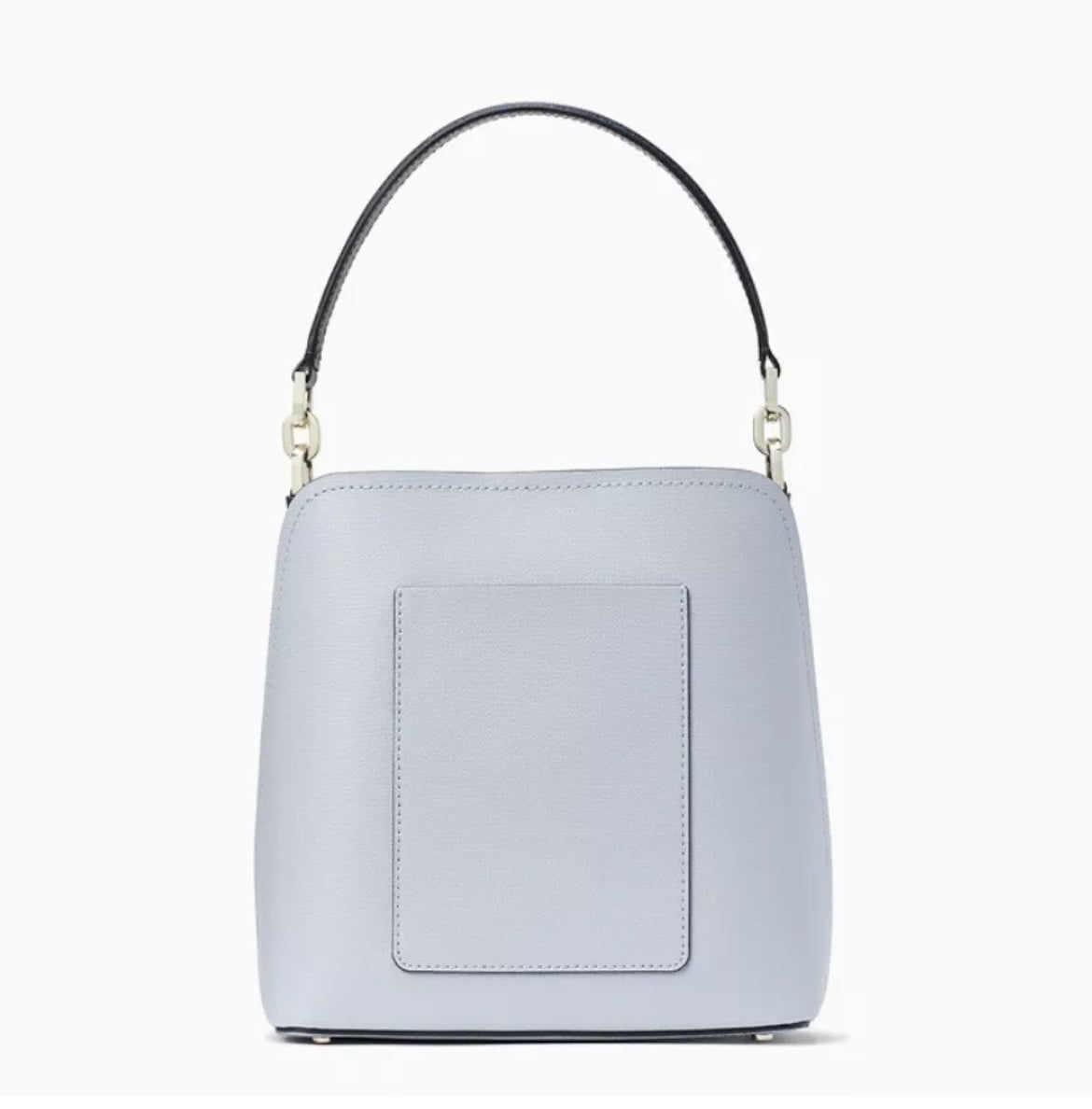 New Kate Spade Darcy Small Bucket Bag Colorblcok Grain Leather Pale Hydra