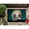 thumbnail image 3 of Carolines Treasures BB2329JMAT Halloween Scary Chow Chow Blue Indoor or Outdoor Mat, 24 x 0.25 x 36 in., 3 of 4