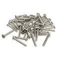 thumbnail image 4 of SOPOTUTU 50Ud Tornillo Con Hexagonal Para Muebles Interior Fácil Fijación Plata, 4 of 8
