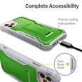 thumbnail image 5 of FITO For iPhone 11 Pro Max Case, Phone Case with Screen Protector and Kickstand (Green), 5 of 7