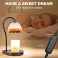 thumbnail image 3 of CABRHEART Lampe Chauffe-Bougie avec Minuterie, Dimmable, Café, 3 of 6