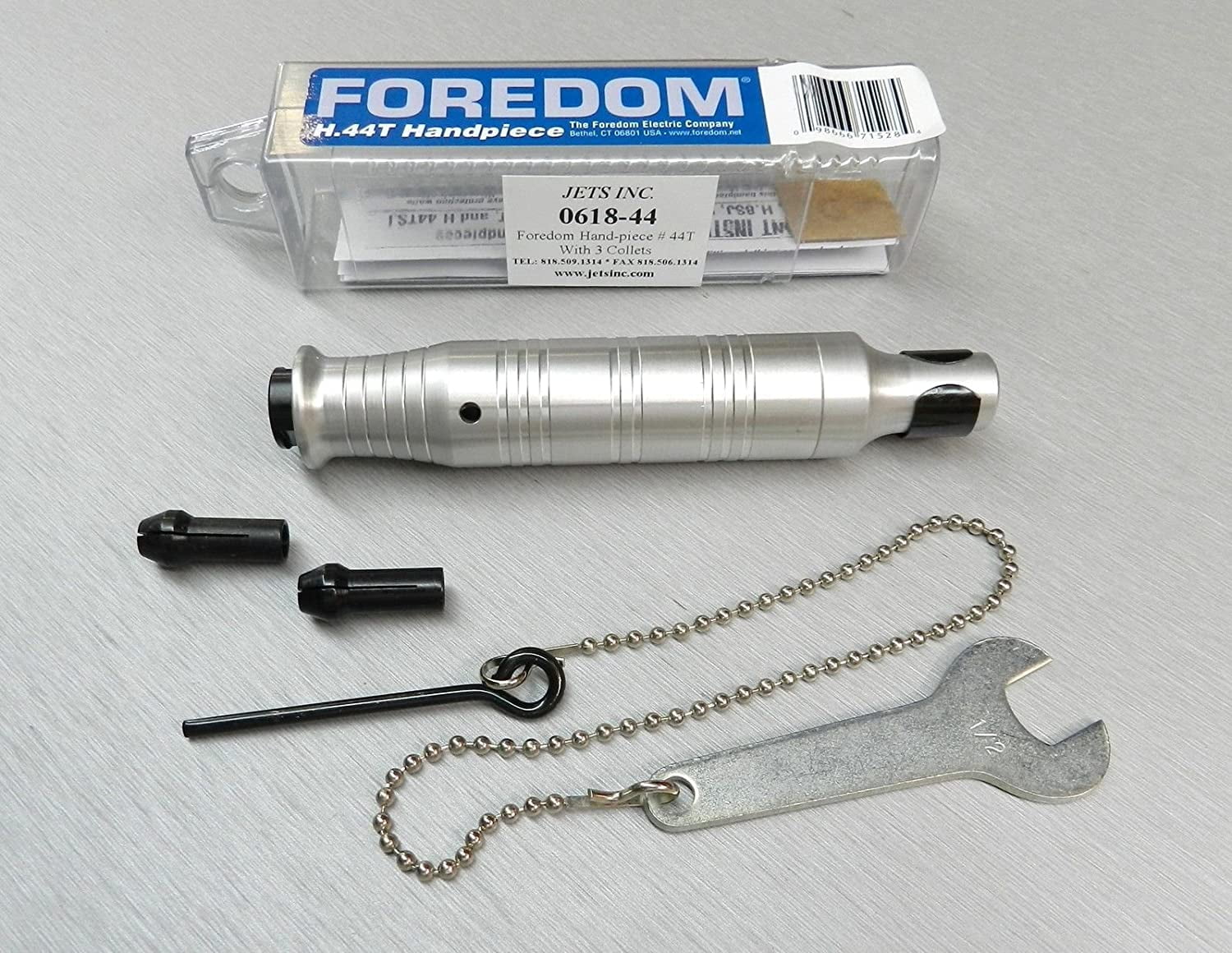 Foredom H.30-C2 Handpiece Blue 3-Jaw Jacob Chuck Rotary Tool 30 Special Edition 