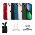 Pre-Owned Apple iPhone 13 A2482 (Fully Unlocked) 256GB Green (Grade A) w/ Wireless Earbuds