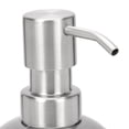 thumbnail image 2 of Nieyigj 304 Stainless Steel Soap Dispenser, Large Capacity Lotion Pump Bottle for Kitchen and Bathroom Sinks, Refillable Liquid Hand Soap Container Dish Dispenser Accessory, 7.9 oz / 223 g, 2 of 9