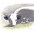 thumbnail image 3 of Babbitt, Gwendolyn 14x12 Black Modern Framed Museum Art Print Titled - Sweet Bull, 3 of 5