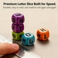 thumbnail image 4 of Scrambled Dice Word Game, Scrambled Dice Game, Crossword Dice Games, Travel-Friendly Board Games Set, for 1-5 Players Brain Exercise Party Game, 4 of 6