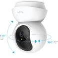 thumbnail image 4 of Kit 2 Camaras Vigilancia WiFi TP-LINK TAPO C310 Exterior + C200 Interior blanco 1, 4 of 6