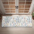 thumbnail image 2 of Pioneer Flower Floral Print Pattern Door Rugs,Washable Non Slip Door Mats Indoor,Decorative Door Mats,Entry Mat Indoor for Entrance,Bedroom,Kitchen,Bathroom,16"x47", 2 of 6