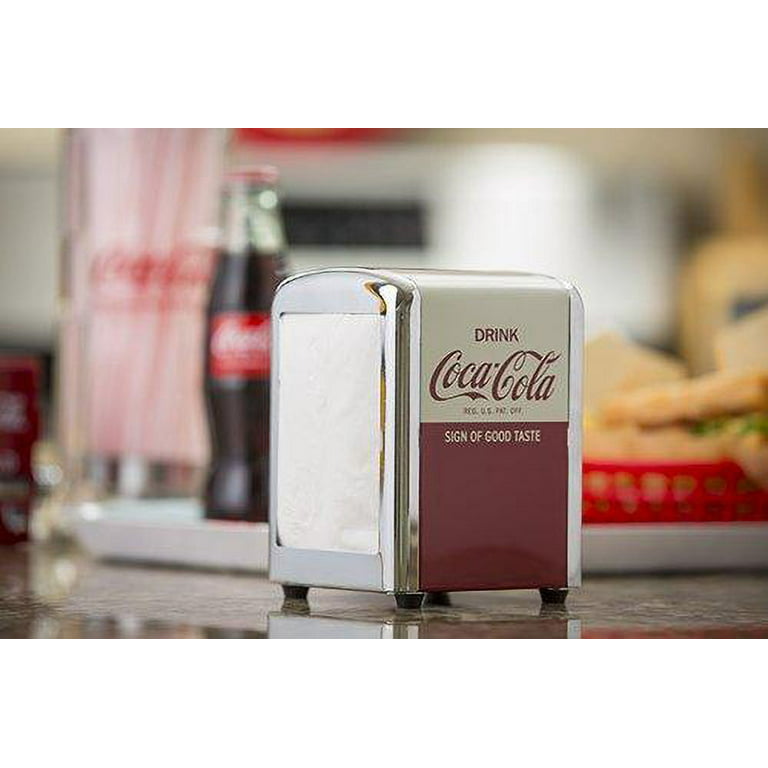 TableCraft Coca-Cola Have a Coke 1/2 Size Napkin Dispenser / Holder