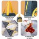 thumbnail image 3 of Bolsa de almuerzo para mujer, bolsa de almuerzo térmica aislada para hombres con bolsillo frontal, bolsa de mano para refrigerador, regalos para adultos, mujeres, hombres, trabajo, picnic, playa,, 3 of 6