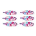 thumbnail image 3 of Ccdes DIY Feather Patch,Colorful Feather Patch,6Pcs Colorful Feather Patch Shading Blemishes Damage Feather Cute Iron On Patches For DIY Shirts Bags Hats Backpacks, 3 of 8
