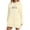a-Light Yellow, variant on Valentines Hoodie Dress for Women Fall Winter Long Sleeve Side Slit Hooded Sweatshirt with Pockets Pullover Tops