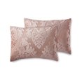 thumbnail image 4 of Mainstays 7-Piece Velvet Comforter Set, Blush, Full/Queen, Shams, 3 Dec Pillows and Bed Skirt, 4 of 6