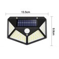 thumbnail image 2 of Luces solares para exteriores Paquete de 4 luces de seguridad con ángulo de iluminación mejorado, 2 of 5