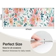 thumbnail image 5 of Pioneer Flower Floral Print Pattern Kitchen Rug Mat,Kitchen Runner Rugs Non Skid Washable,Decorative Kitchen Floor Mats for Kitchen,Sink,Laundry,17"X47", 5 of 5