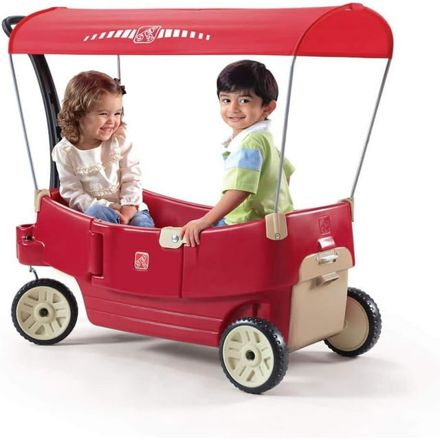 Vagon convertible Step2 rojo