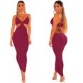 thumbnail image 5 of IROINNID Sheath Dress For Women Fashion Irregular Backless Night-club Party Sling Long Dress Ankle-Length Solid Color Dress, 5 of 9