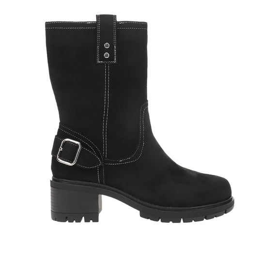 Corkys Womens Biker Babe Motorcycle Mid Calf Boots