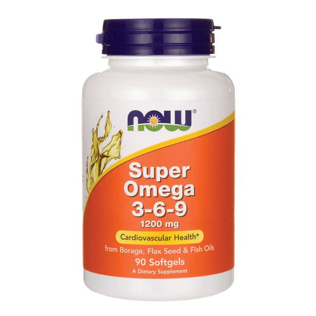 NOW Super Omega 369 Softgels, 1200 mg, 90 Count