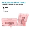 thumbnail image 6 of Dteck Case Compatible with Samsung Galaxy Tab A 8.0 inch 2019 Model SM-T290 T295 T297, Heavy Duty Shockproof Rugged Full Body Protection Case Kickstand Cover (no built-in screen protector), Rosegold, 6 of 8