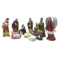 thumbnail image 1 of 12 Uds. Conjunto de Pesebre Colorido Adornos Diseño de Madera Nacimiento de Jesús para Iglesia Zulema estatuilla de la natividad, 1 of 8
