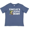 thumbnail image 3 of Inktastic Uncle's Fishing Buddy with White Text Boys Baby T-Shirt, 3 of 5