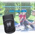 thumbnail image 3 of Juego De 6 Piezas De Equipo De Protección Para Patines Para Niños, Rodilleras, Coderas Y Muñequeras Para Niños, Para Monopatín, Ciclismo, Scooter Kearding OD015584-01, 3 of 6