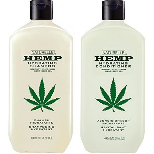 Hemp Hydrating Shampoo and Hydrating Conditioner 13.5 oz Two Pack