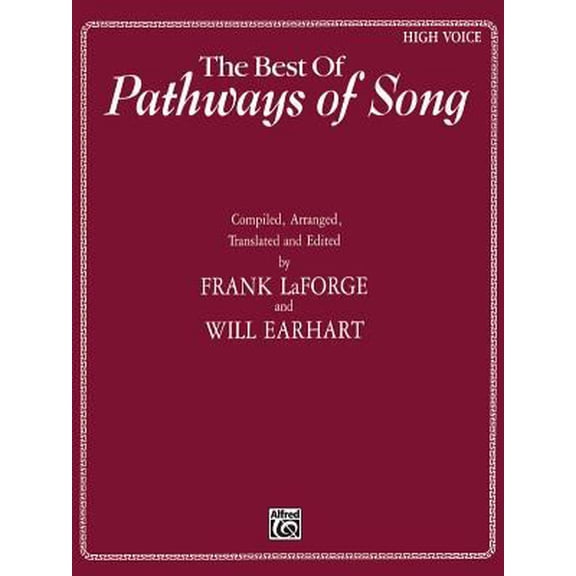 Pre-Owned The Best of Pathways of Song: High Voice (Paperback) 0769210643 9780769210643