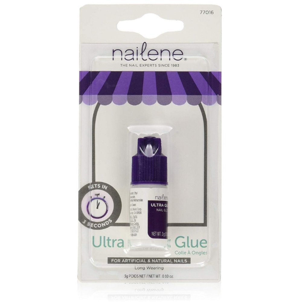 Nailene 2 Pack Nailene Ultra Quick Nail Glue 0.10 oz